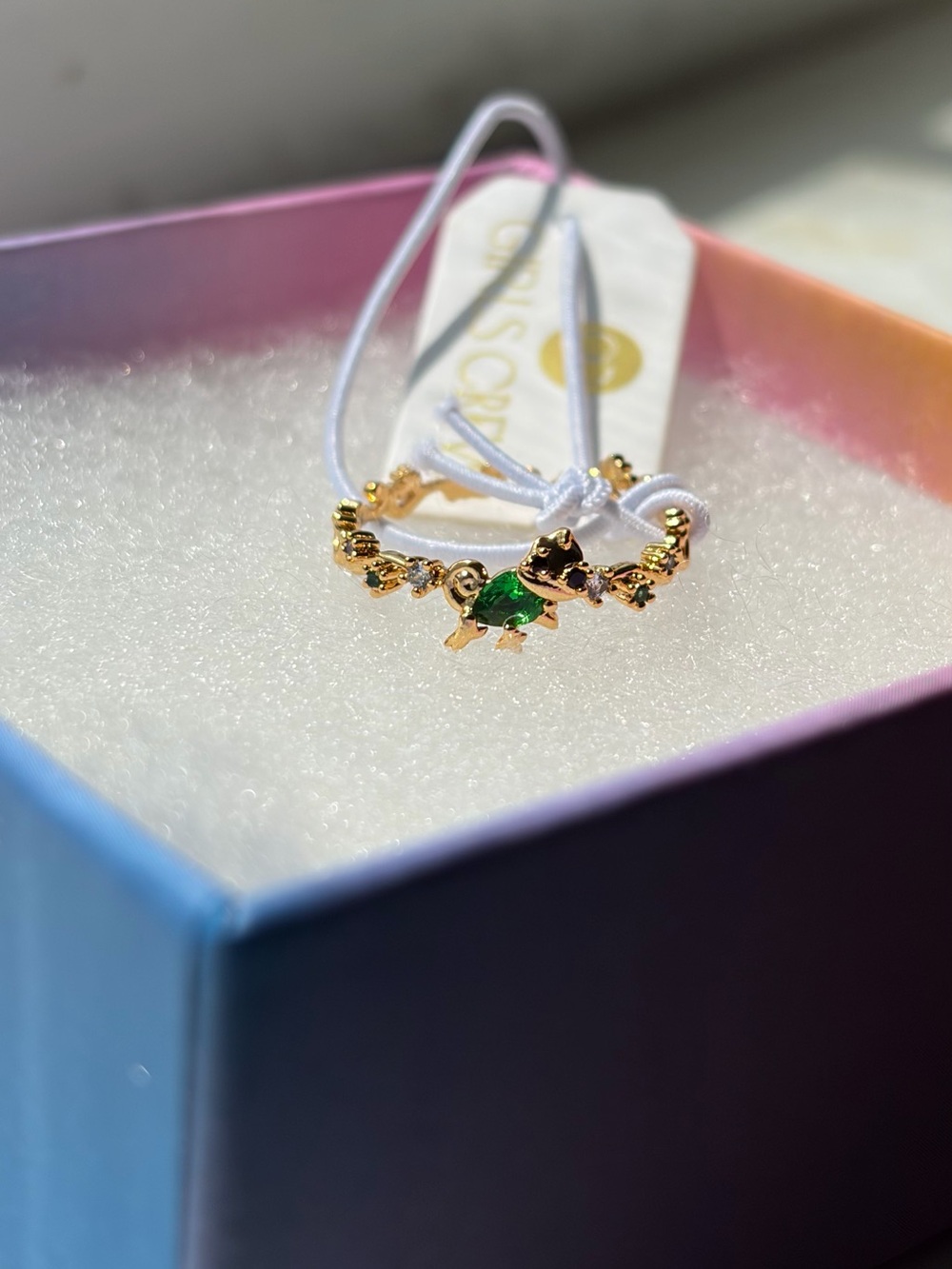 NWT - Disney Tangled Pascal Ring sz6